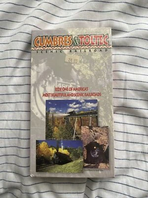NEW Cumbres & Toltec Scenic Railway Productions Rare VHS 1993 1997 Steam Trains - Image 1 of 4