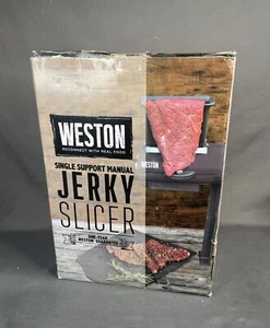 Weston Manual Support Beef Jerky Slicer, Quick and Easy Operation For Cuts Up... - Picture 1 of 6