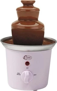 Bestron ACF300P Schokoladenbrunnen 90 W in Rosa - Hochwertige Dessert-Verführung - Bild 1 von 5
