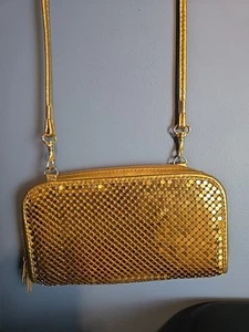 Chainmail Y2K Hipster Chic Glam 90s Hippie Romantic Classy Mini Sling Bag Purse - Picture 1 of 11