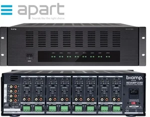 APART Revamp 1680 16Ch Class D Amp 16 x 80W@4Ω 8 x 160W@8Ω 3U - Picture 1 of 9