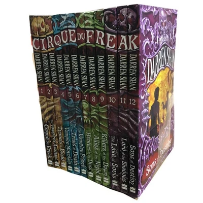 Cirque Du Freak Series 12 Books Collection Set By Darren Shan Trials of Death - Image 1 of 2