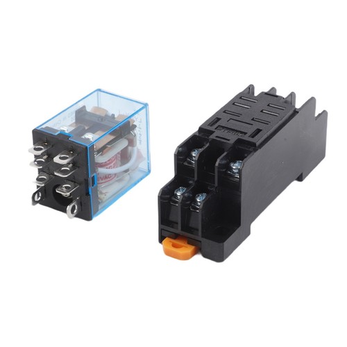 8 Pin Relay For Power Relay Applications Silver Contacts Strong ...