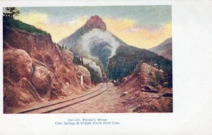 COLORADO CO - St. Peter's Dome Colorado Springs And Cripple Creek Short Line-udb - Bild 1 von 2