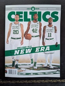 2017-2018 BOSTON CELTICS YEARBOOK BASKETBALL PROGRAM NBA FINALS CHAMPIONS - Picture 1 of 2