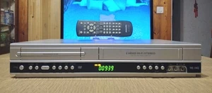 PHILIPS DVP-3350 COMBO VHS DVD 6 TESTINE STEREO CON TELECOMANDO  ORIGINALE  - Foto 1 di 23