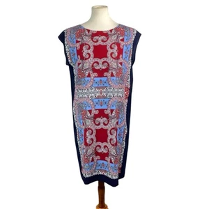 Talbots Woman’s Paisley Print Bandanna Dress Size MP Sleeeveless - Picture 1 of 5