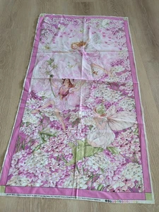 Fabric-cotton-Day  FAIRIES PANEL-23" x 44" Michael Miller-DC5110 Cicely Mary  - Picture 1 of 4