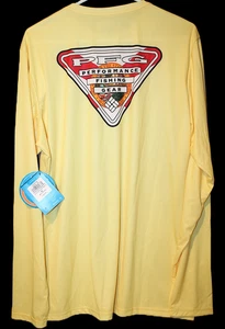 Camisa Columbia PFG Para Hombre M Terminal Tackle Manga Larga Omni-Mecha UPF 50 Amarilla - Imagen 1 de 4