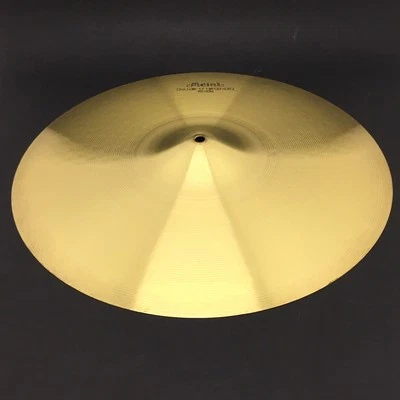 DUE PIATTI BATTERIA VINTAGE -MEINL 74 - DIAMETRO 55cm E 50cm  PERCUSSIONI - Imagen 1 de 4