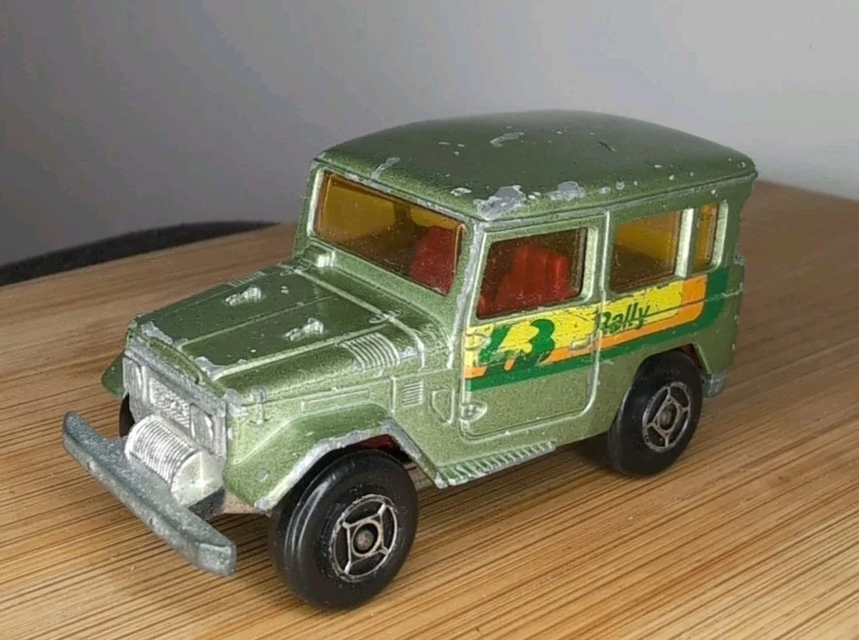 Toyota Landcruiser verde Majorette diecast #277 sin remolque (ver estado)  Foto 1 de 4