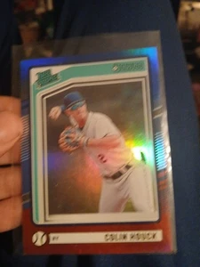 2024 Panini Donruss - Rated Prospects Colin Houck #118 Red & Blue (RC) - Bild 1 von 2