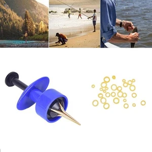 Carp Fishing Tackle Pellet Bander Banding Tool + 1 new Bands-AU FREE Bait T3R4 - Picture 1 of 9