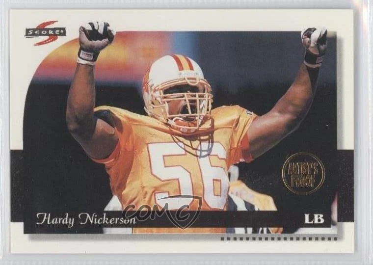 1996 Score Artist's Proof Hardy Nickerson #117 - Image 1 of 2