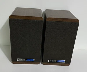 Vintage KOSS Model M60 Plus Dyna Mite 8" MCM Walnute Bookshelf Speaker Works - Picture 1 of 7