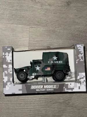 Denver Models Military Series 1/32 Scale Model Humvee US Army Truck - Image 1 of 3