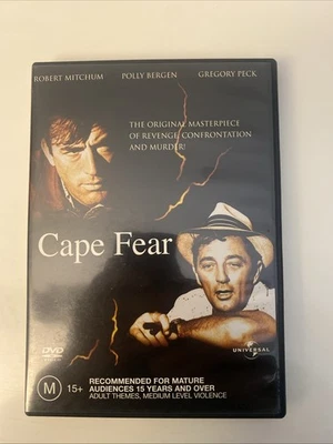 CAPE FEAR  (1962)  DVD REGION 2 & 4 AB03 - image 1 of 2