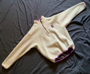 🇺🇸 Rare Vintage Made In USA 90s Trek pullover Fleece M - Picture 1 of 7