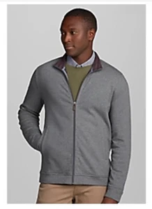 Jacket Mens Cotton Knit M Tailored Fit Jos. A. Bank 1905 Collection - Picture 1 of 3