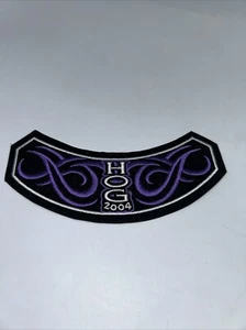 NEW 2004 Harley Davidson Owners Group HOG Rocker Patch - New Old Stock - Picture 1 of 2