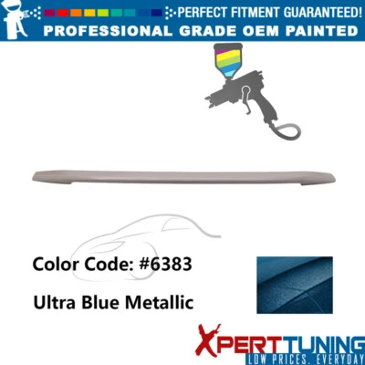 Fits 13-19 Ford Taurus Sedan OE Style Ultra Blue Metallic Rear Trunk Spoiler ABS Foto 1 de 4