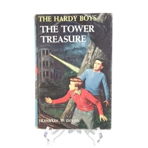 Hardy Boys The Tower Treasure Hardcover Book 1959 - Imagen 1 de 7