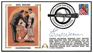 Earl Weaver Signed First Day Cover FDC Autographed Gateway Stamp PSA/DNA - Picture 1 of 2