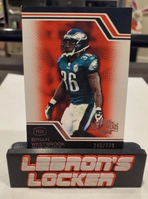 2008 Topps Triple Threads - #32 Brian Westbrook /779 Philadelphia Eagles  - Image 1 of 2