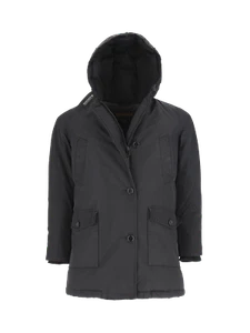 Parka de plumón ártico negro Woolrich talla M precio de venta sugerido por el fabricante £430 - Imagen 1 de 3