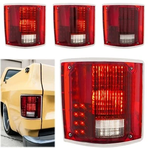 Conjunto de lente de lámpara de señal de giro trasera LED secuencial izquierda camioneta Chevy GMC 73-91 - Imagen 1 de 11