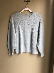 C by Bloomingdale’s 100% Cashmere Sweater Blue Size: XS - Picture 1 of 12