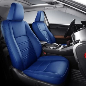FOR 2016-2024 MAZDA CX-3 MOTOPTES CUSTOM CAR SEAT LEATHER COVER FULL SET DURABLE - Picture 1 of 35