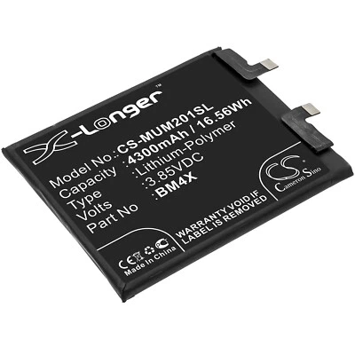 Battery for Xiaomi Mi 11T BM4X 4300mAh 3.85V - Image 1 of 4