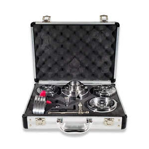 75mm Wood lathe chuck threaded M33 x 3.5 with faceplate spiggot grippers set RDG - Picture 1 of 4