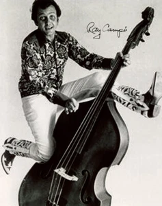 RAY CAMPI SIGNED AUTOGRAPHED 8x10 PHOTO THE KING OF ROCKABILLY RARE BECKETT BAS - Picture 1 of 2