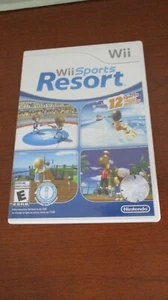 ESTUCHE PARA VIDEOJUEGOS Nintendo WII~WII SPORTS RESORT SOLAMENTE - Imagen 1 de 3