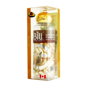 Bill Natural Sources Facial Oil Placenta Protein w/ Avocado Vit E 100 Caps NEW - Picture 1 of 2