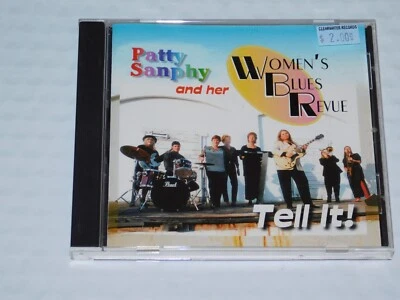 Patty Sanphy and her Women's Blues Revue - Tell It! CD Free Shipping - Imagem 1 de 2