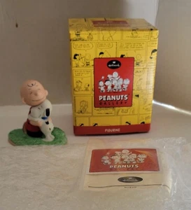 2000 Hallmark Keepsake Collections Peanuts Charlie Brown & Snoopy Figurine w/Box - Picture 1 of 8
