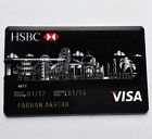 HSBC Visa Bank Kreditkarte 16GB USB 2.0 Flash Drive Memory Stick, schwarz