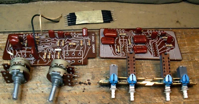 F-2842 & F-2843 Sansui boards for amplifier AU919, used – untested - Image 1 of 4