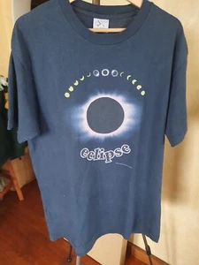 T-shirt bifacciale Eclipse Totality World Tour vintage 1999 Made in USA taglia L - Foto 1 di 11