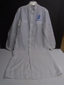 Vintage "AT&T - KANSAS CITY WORKS" LAB COAT - SIZE SMALL - 100% POLYESTER - Picture 1 of 14