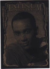 STAR TREK DEEP SPACE NINE PROFILES LATINUM INSERT 9OF9 CIRROC LOFTON JAKE SISKO