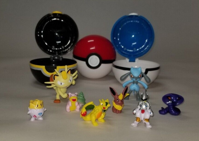 1-2 polegada pokemon figuras brinquedos eevee pikachu charizard