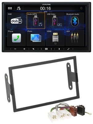 Alpine Bluetooth 2DIN MP3 DAB USB Autoradio für Nissan Pathfinder Quest Sentra I - Bild 1 von 4