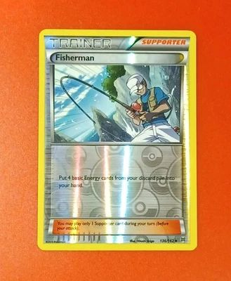 Fisherman 136/162 Breakthrough Reverse Holo 🎣 - Image 1 of 4