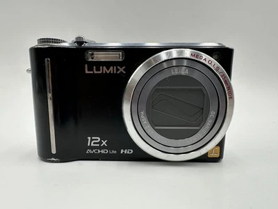 Panasonic Lumix DMC-TZ7 - 10 MP - 12x Zoom - Schwarz - defekt Bastler - Bild 1 von 4