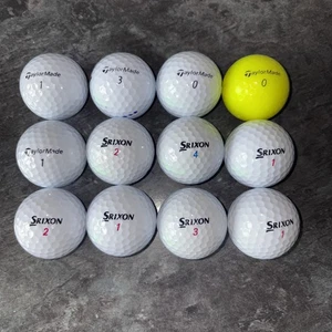 Taylormade, Srixon Golfbälle 12er Pack - A Grade Distance  - Bild 1 von 7