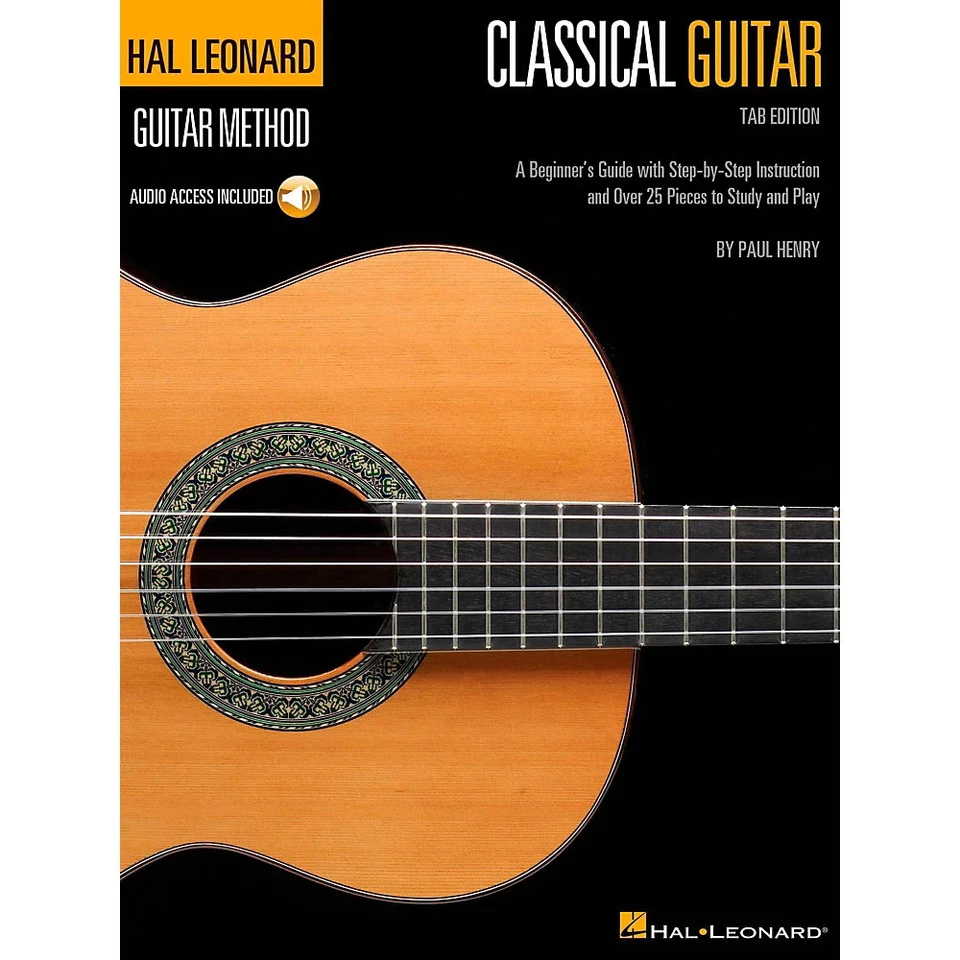 Hal Leonard Classical Guitar Method Tab Beginner Lessons Book Online Audio